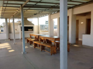 quincho del departamento