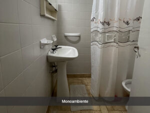 baño monoambiente loza