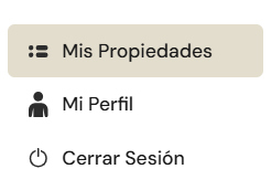 Ingresar a Mis Propiedades